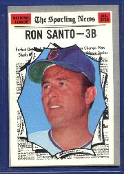 1970 Topps Baseball Cards      454     Ron Santo AS